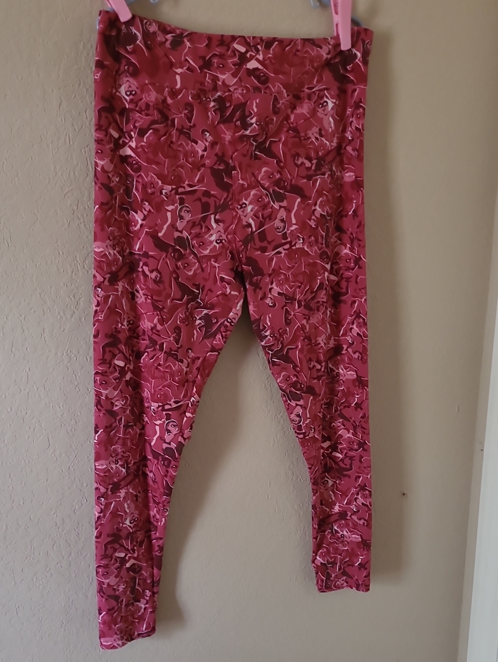 LuLaRoe Disney Incredable Print Stretch Leggings